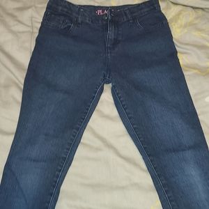 Children's Place dark wash jeans 14S